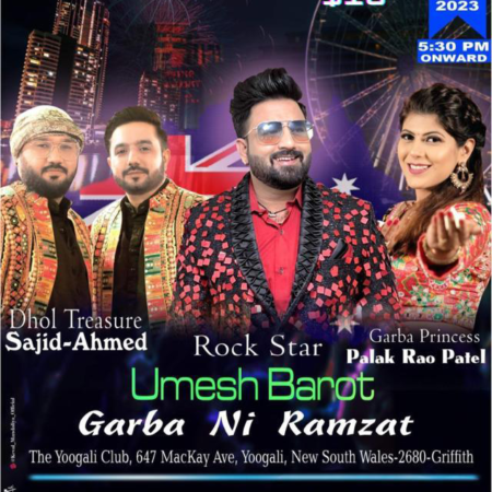 Raas Garba With Umesh Barot 2023 – Griffith